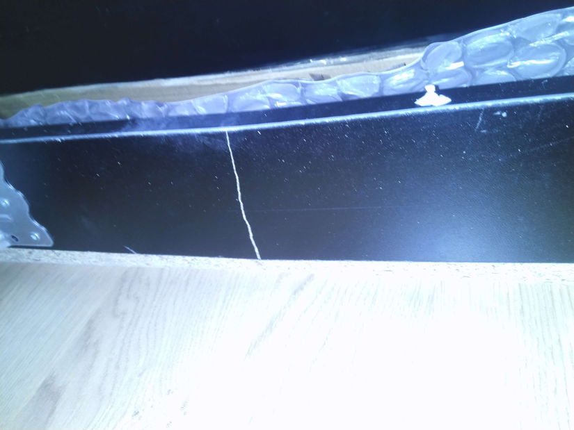 Széthúzható étkezőasztal (6 fő részére) Oleander (fekete) *bazár