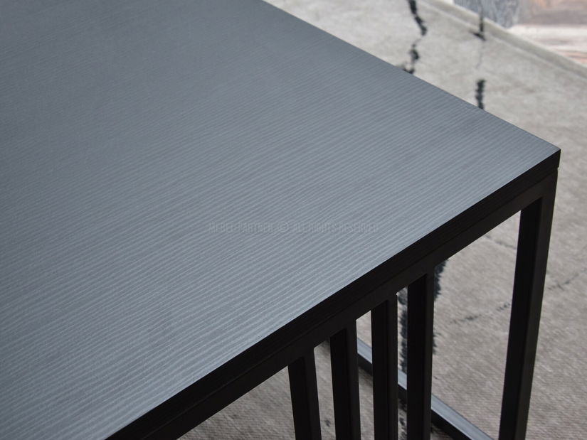 Dohányzóasztal Madeleine Xl (fekete)