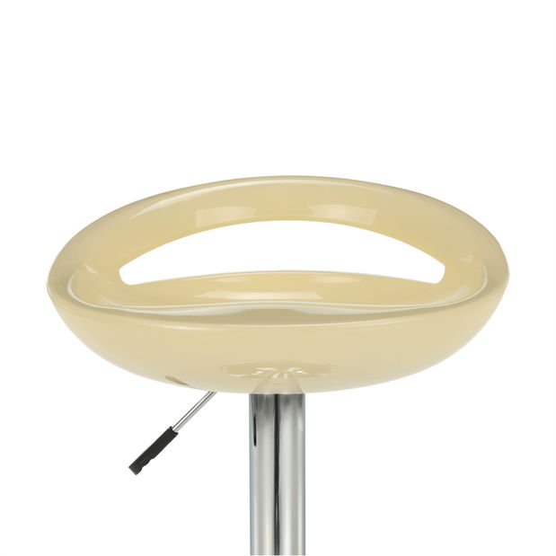 Barová stolička Drymen Nove (béžová + chróm)