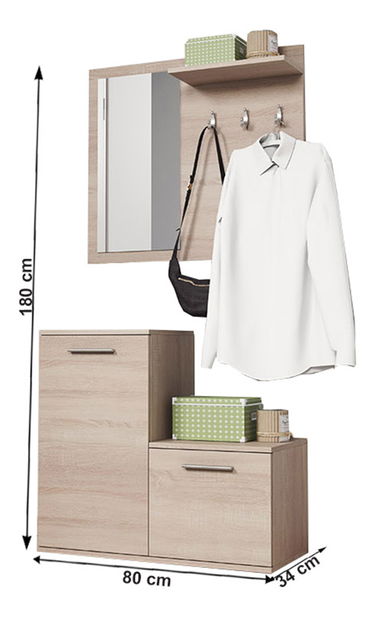 Hall Midl (Sonoma Tölgy) 