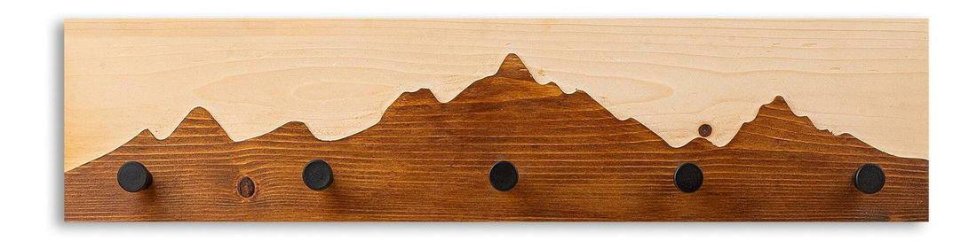 Cuier de perete Notopo (natural + Nuc) 