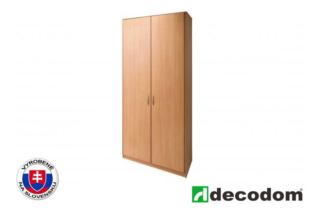 Šatníková skriňa Decodom Cassanova 2 DV buk