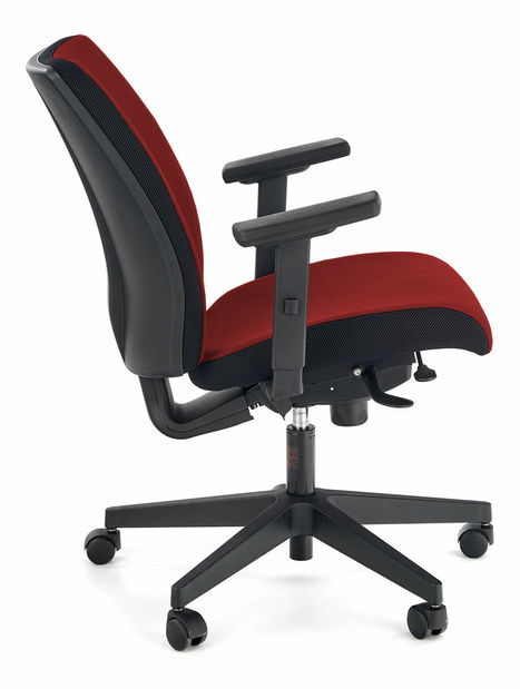 Scaun de birou Panpo (roșu + negru)