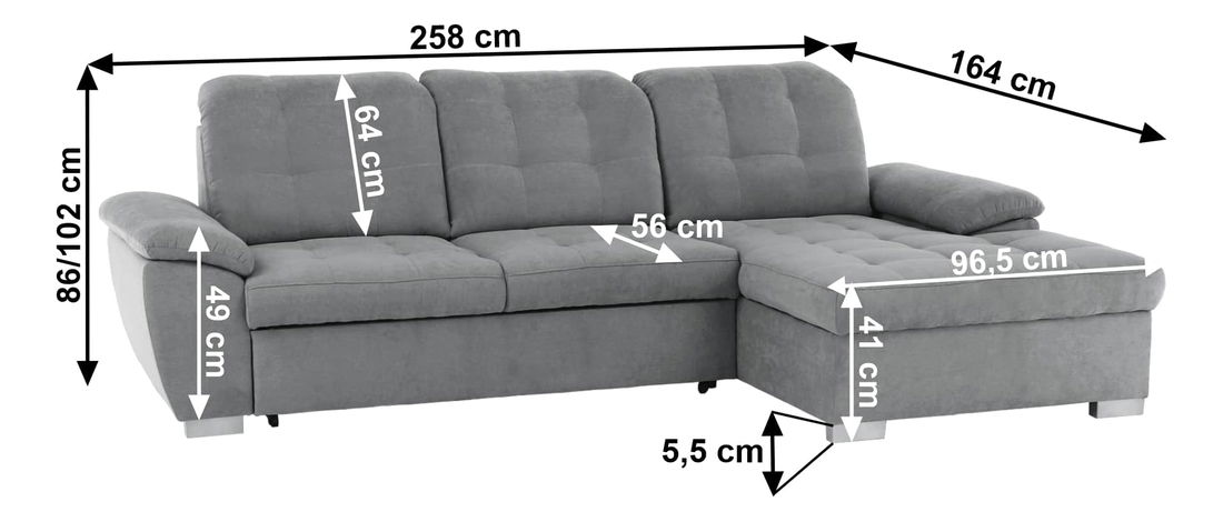 Colțar Evangelon (gri) (D)