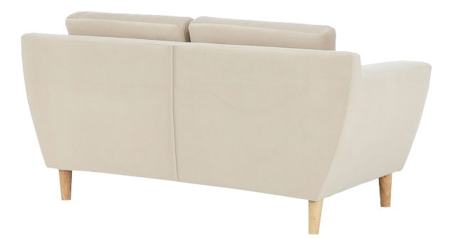 Pohovky dvojsedačka a trojsedačka Sham (krémová)