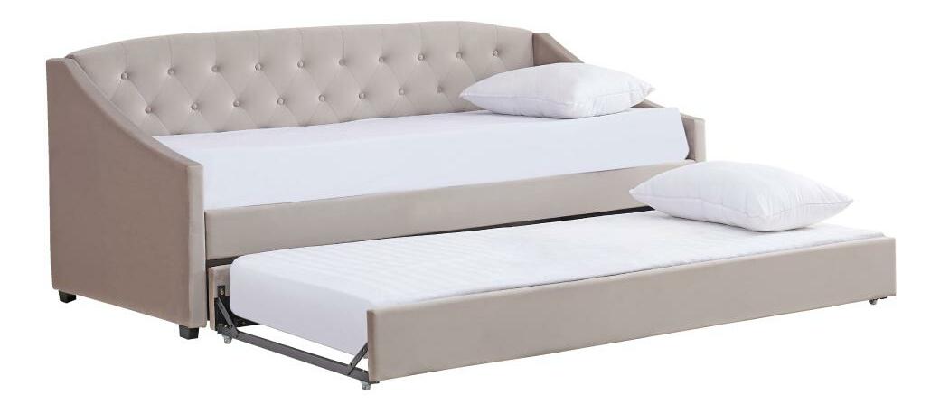 Krevet na razvlačenje 90 cm Asesorar (smeđosiva) 