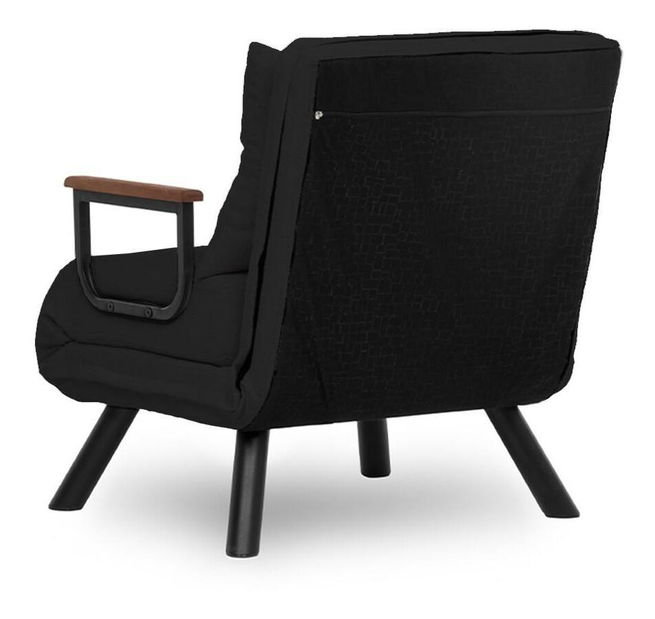 Széthúzható fotel Sandy (sötétszürke)