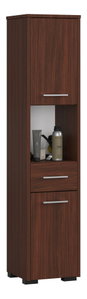 Dulap de baie Fulgor 2D 1SZ 1W (wenge)