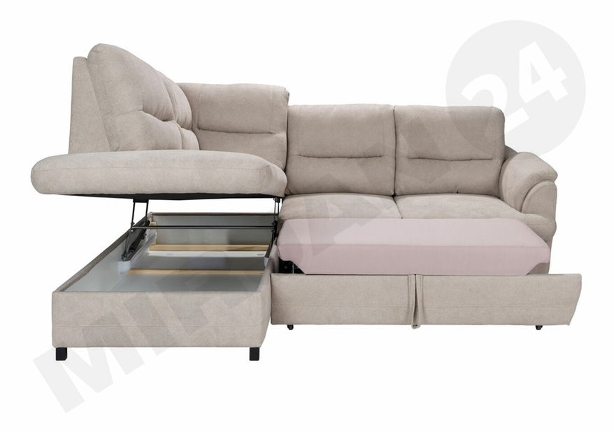 Rohová sedačka Ragus (béžová) (L) *bazár