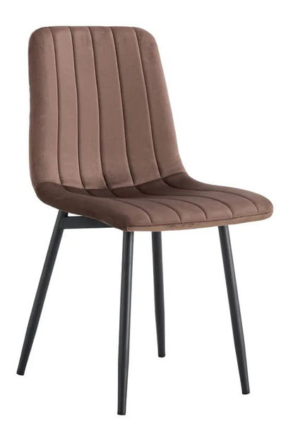 Blagovaonska stolica Rameta Typ 1 J06-HLR-49 (smeđa + crna)