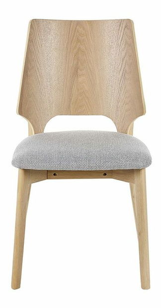 Set 2 ks jedálenských stoličiek Abie (svetlé drevo)