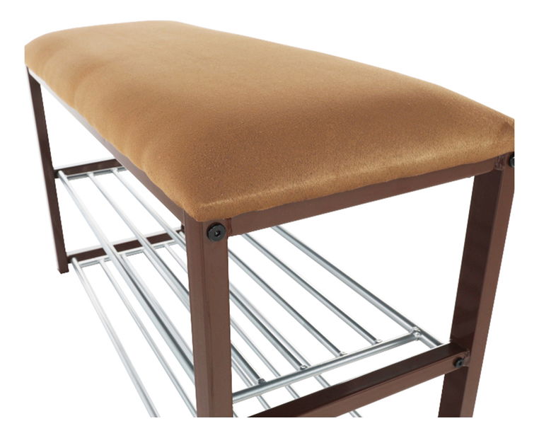 Ormarić za obuću (ormarić za cipele) Lelakimusla smeđa 