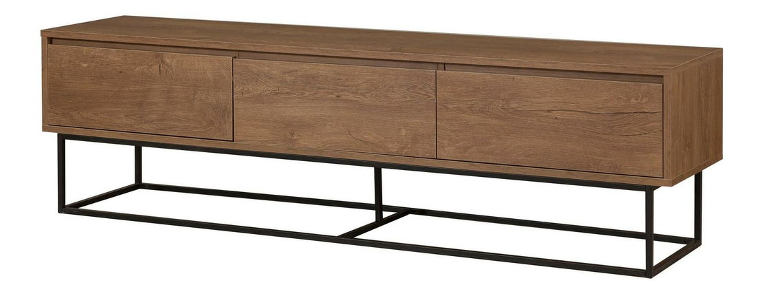 Set mobilier living Laxi 26 (nuc + negru)