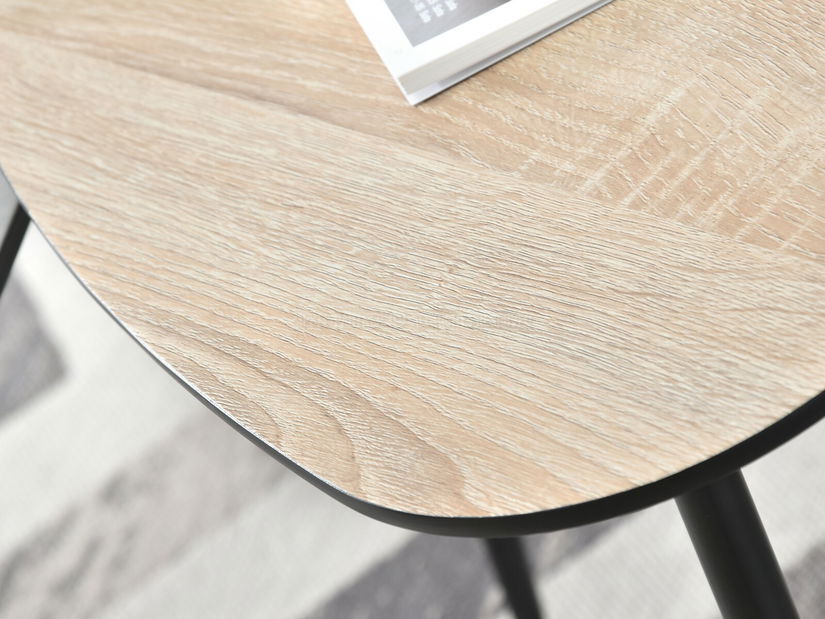 Stolić za kavu Rossi Zest Xl (sonoma + crna)