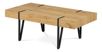 Măsuță cafea Arthur-233-OAK (stejar + negru)