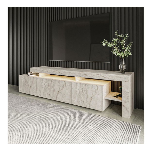 TV stolík/skrinka Belize (travertín)