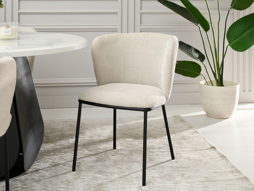 Jedálenská stolička Koalas (béžová + čierna)
