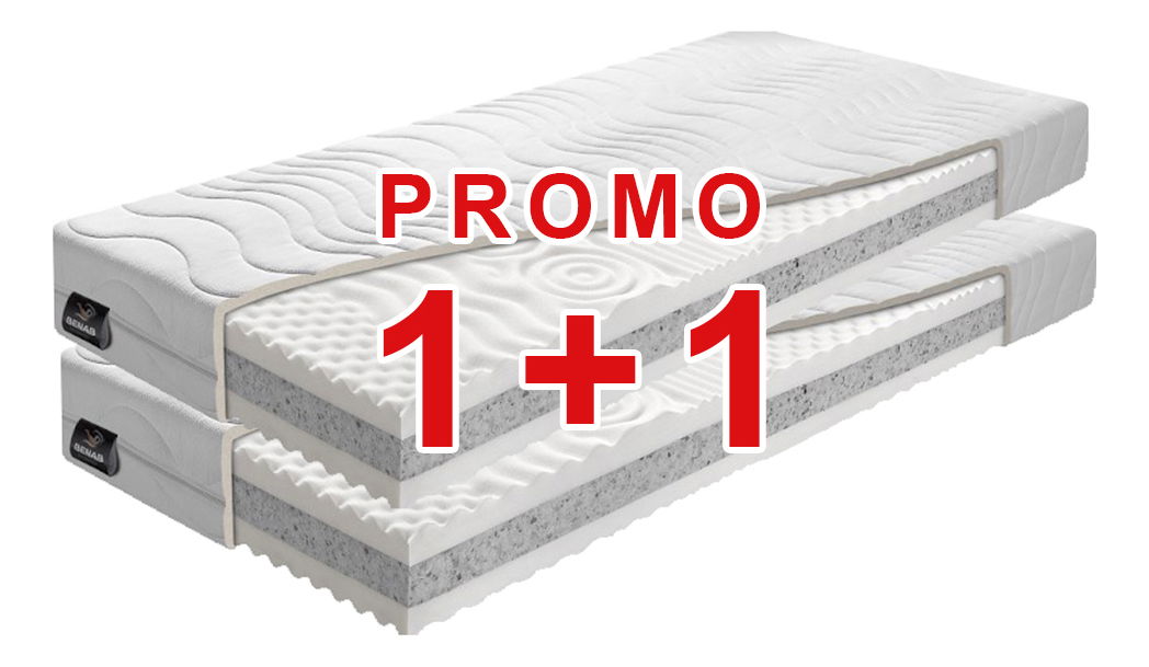 Saltea din spumă Dream Optimal 2.0 200x80 cm (T5) *AKCIA 1+1 *vânzare stoc