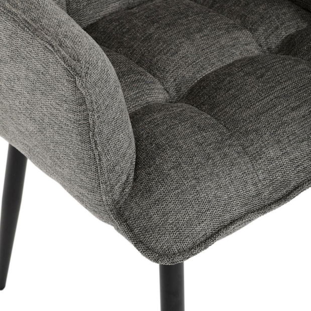 Jedálenská stolička Dopada (sivá)