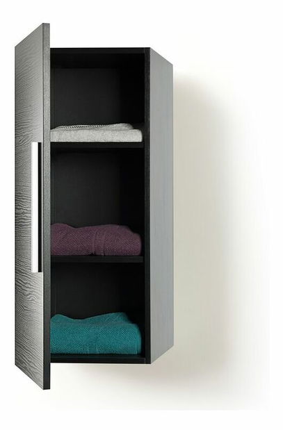 Dulap pentru baie Bilbo (negru)