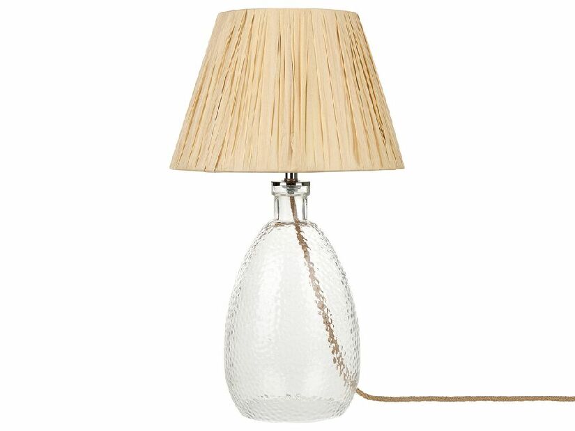 Stolná lampa Brynlee (prírodná)