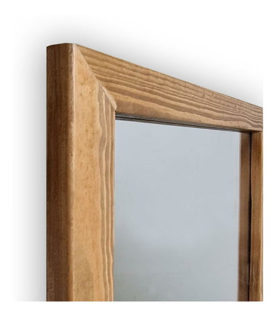 Zrkadlo Chuck (drevo)