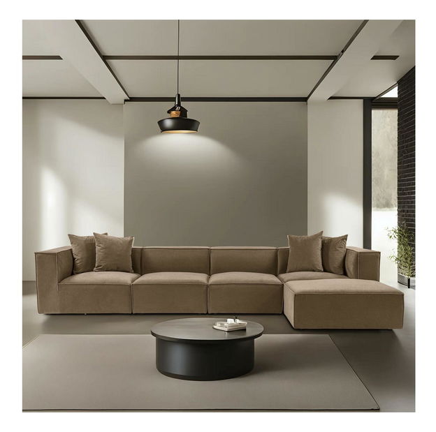 Kutna garnitura Soraketta (smeđa)