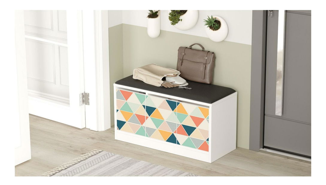 Dulap pentru pantofi Miridi (alb) *resigilat 