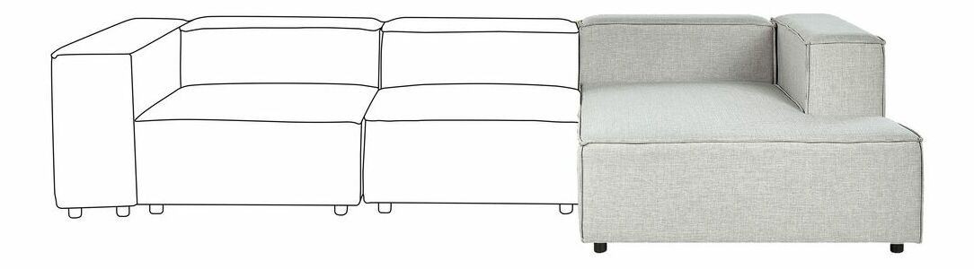 Leňoška Afrika (sivá) (L)