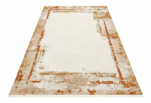 Koberec 80 x 150 cm Perla (béžová + zlatá)