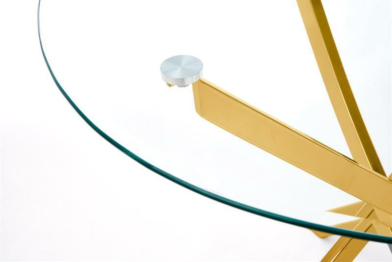 Blagovaonski stol Raunds (zlatna)