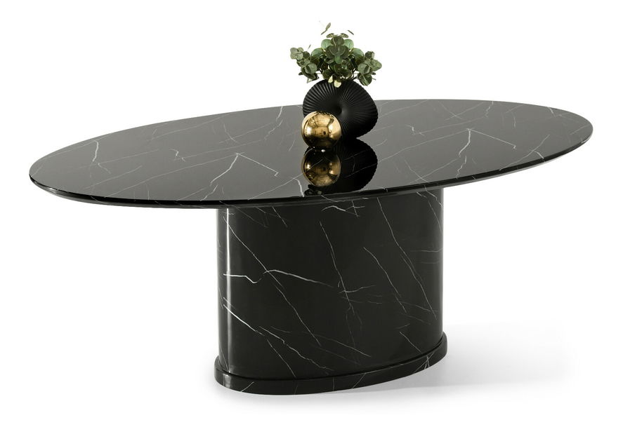 Étkezőasztal Buque (fekete)