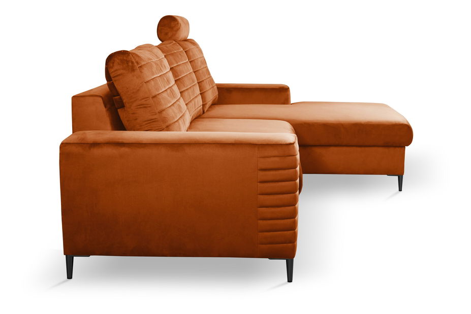 Sarok ülőgarnitúra Coleen (rozsda) (J)