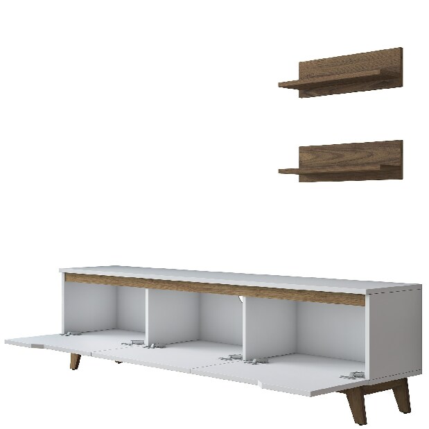 Mobilier living Martha 1053 (Alb + Nuc)