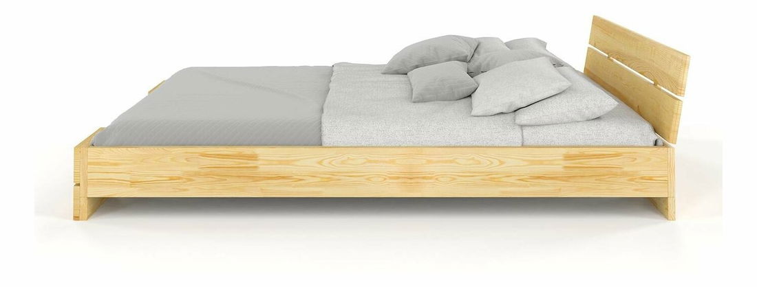 Franciaágy 160 cm Lorenskog (borovi fenyő)