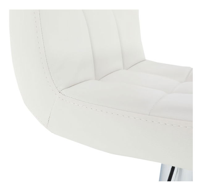 Scaun tip bar Kaisa (alb)