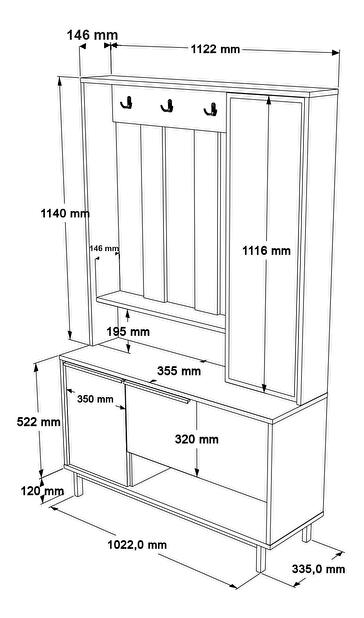 Mobilier Hol Nimelo 11 (Nuc) 