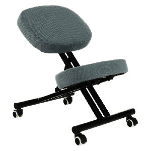 Ergonomické kancelárske kreslo Kilo (svetlosivá + čierna)