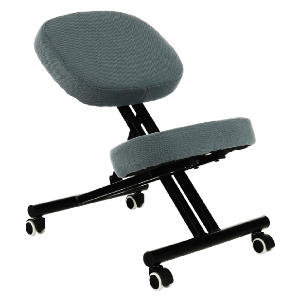 Ergonomické kancelárske kreslo Kilo (svetlosivá + čierna)