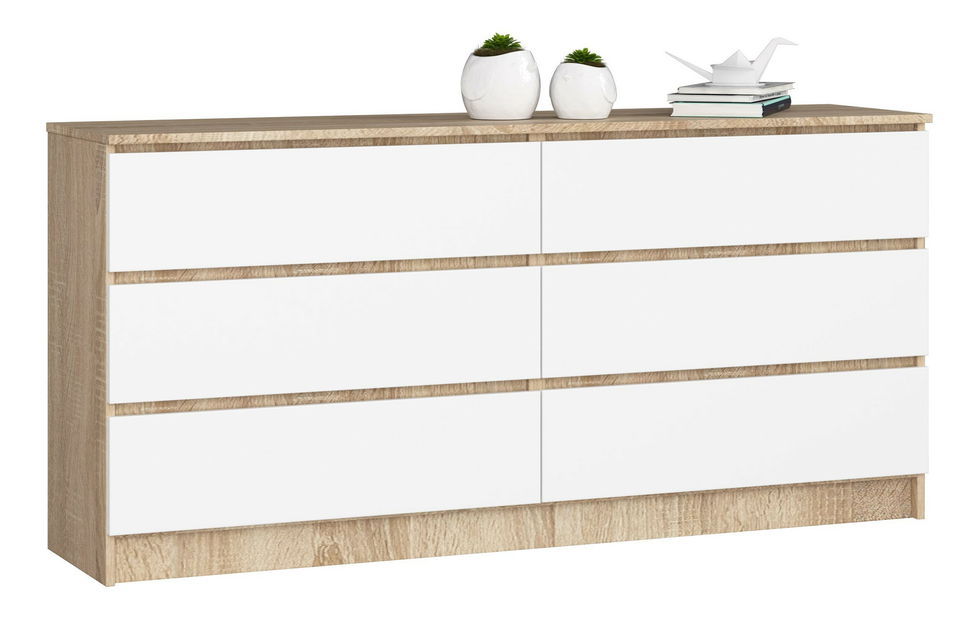 Komoda Koa III (hrast sonoma + bijela)