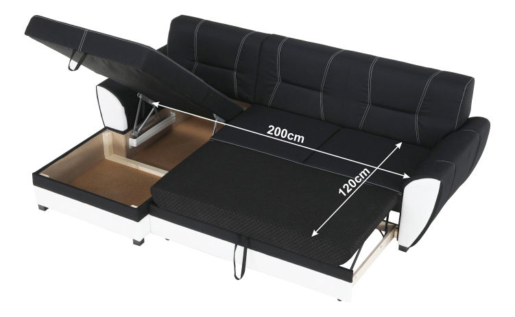 Rohová sedačka Menkar (L)