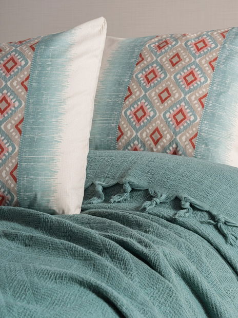 Cuvertură pentru pat 220 x 240 cm Papi (Mentă)