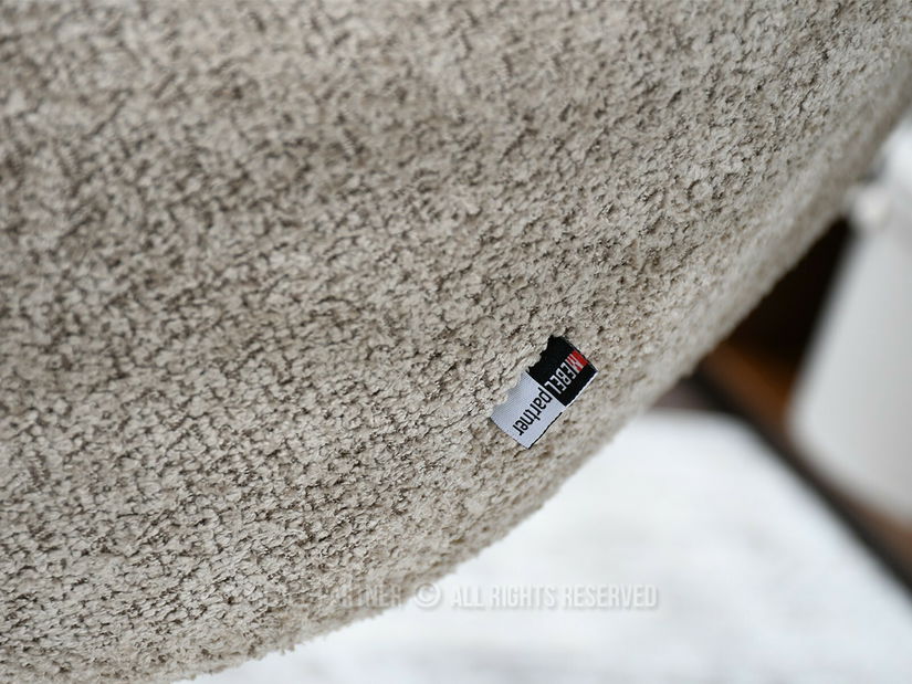 Fotoliu de birou Omarkote (bej + negru)