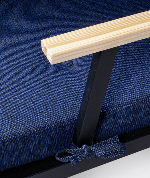 Záhradná 1 -miestna pohovka Algol (tmavomodrá)