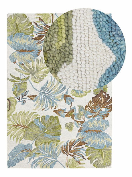 Szőnyeg 140 x 200 cm Kvieta (fehér)