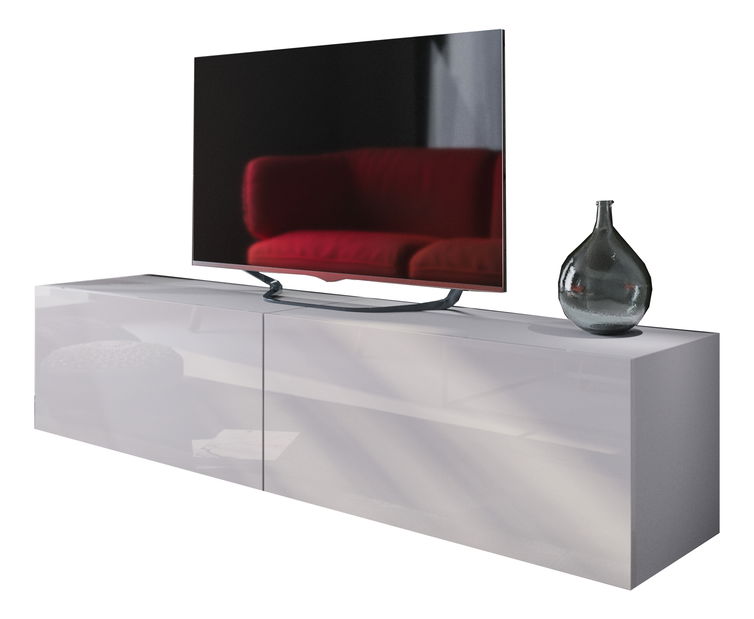 Set za dnevni boravak Mogan (bijela + bijeli sjaj)