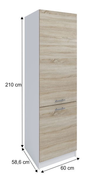 Dulap de bucătărie pentru alimente S60/210 Flor