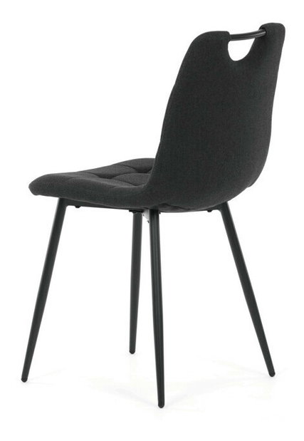 Jedálenská stolička Decalto (čierna)
