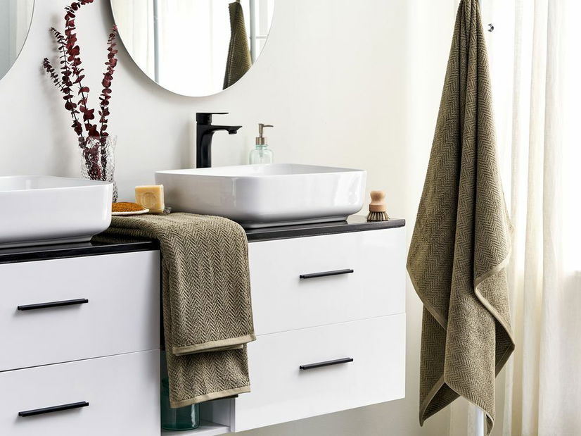 Set 2 buc prosoape Mitia (verde)