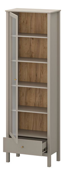 Vitrină Karankas 1 (taupe) 